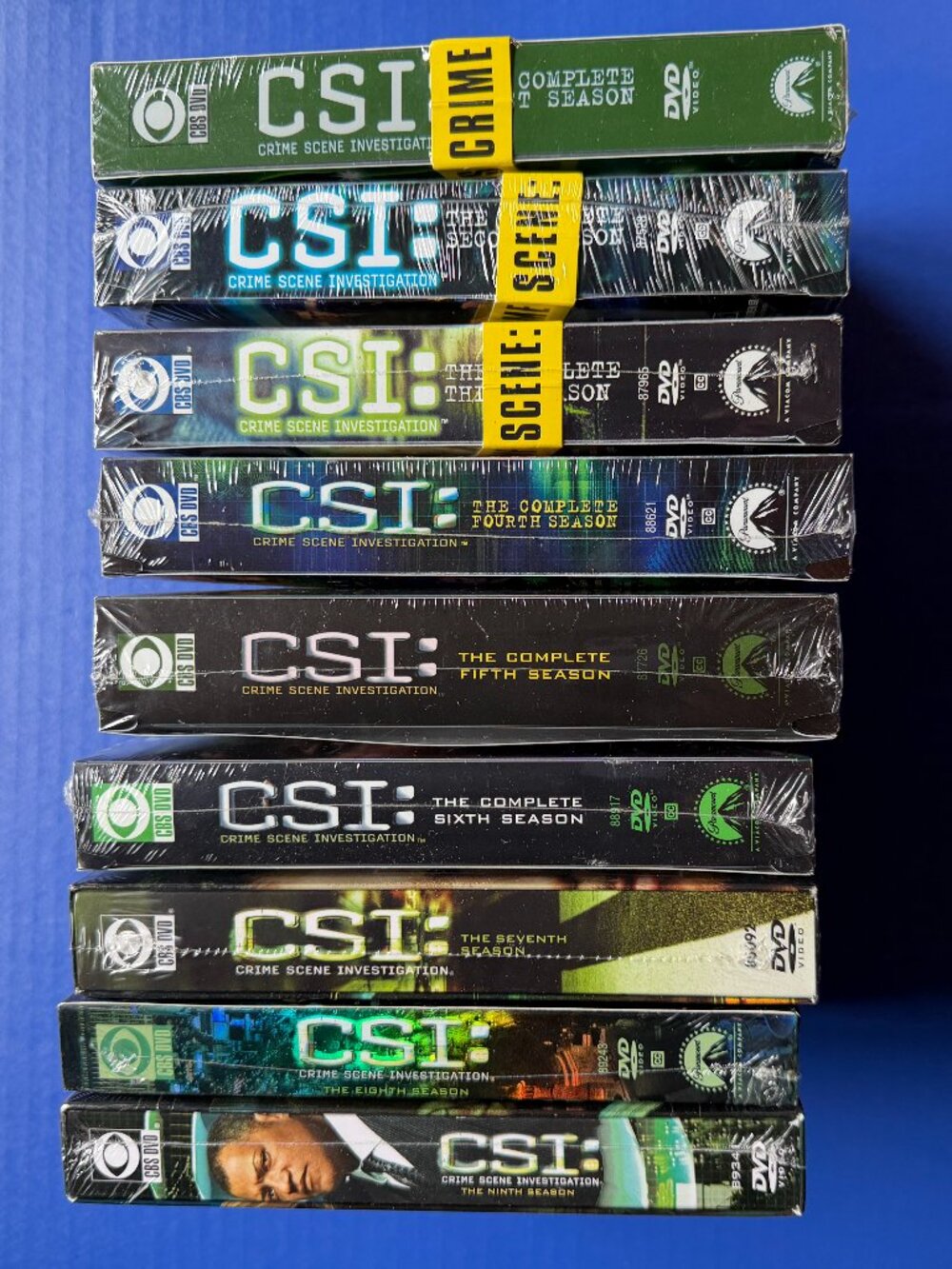 CSI: Crime Scene Investigation Complete Seasons 1-9 - NEW & SEALED - Picture 1 of 10